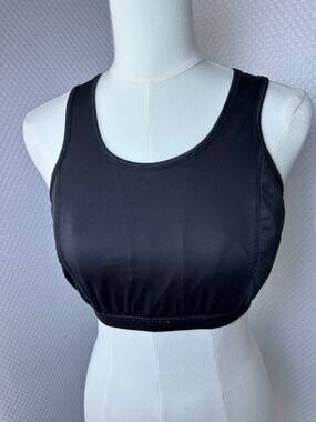 LYNX Sport Bra Plus Size 4S Black Athletic 36C